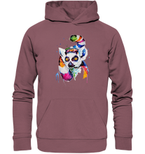 Lade das Bild in den Galerie-Viewer, Bunter Katta - Organic Hoodie
