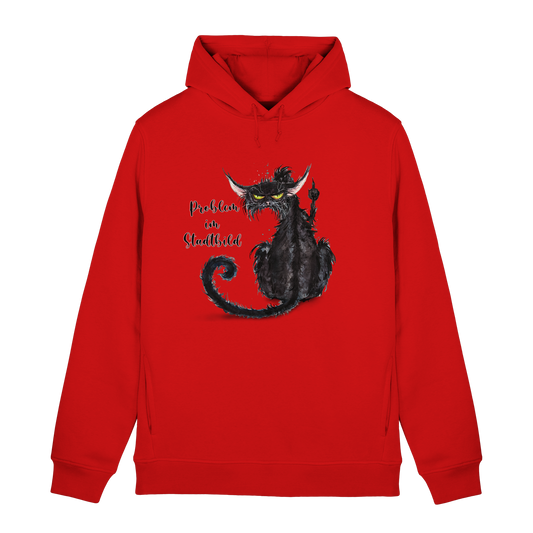 F*U-Cat - Problem im Stadtbild - Organic Hoodie B&C