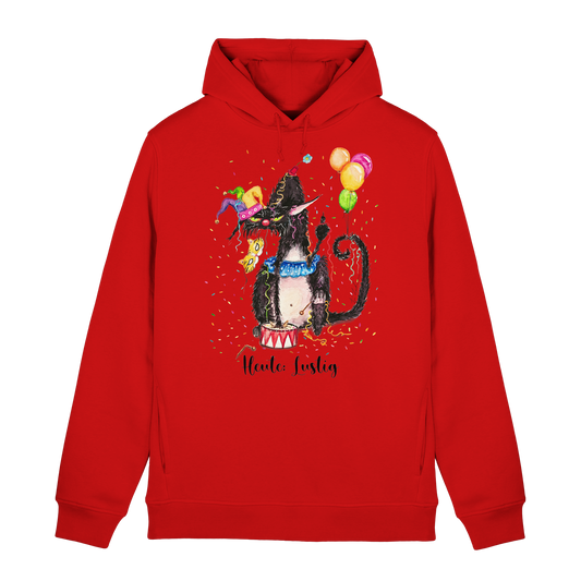 Lustige F*U-Cat  - Organic Hoodie B&C