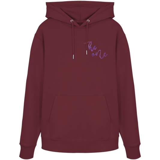 Muttertagsgeschenk - Blumen mit  Spruch- Vorne und hinten - Organic Hoodie