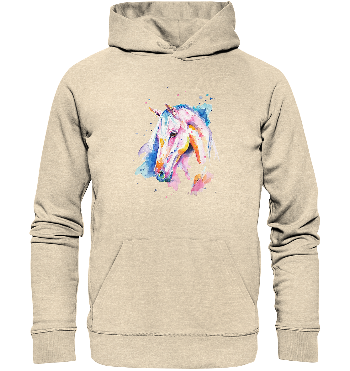 Buntes Pferd - Organic Hoodie