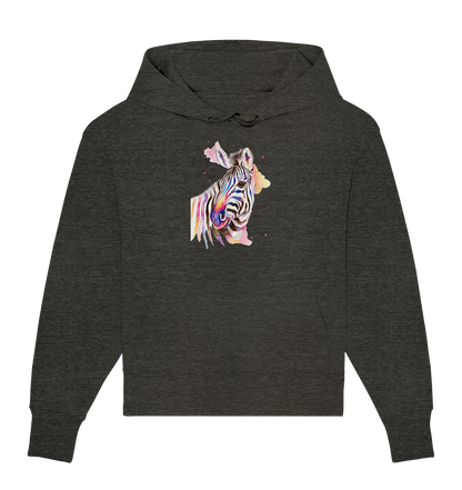 Buntes Zebra - Organic Oversize Hoodie