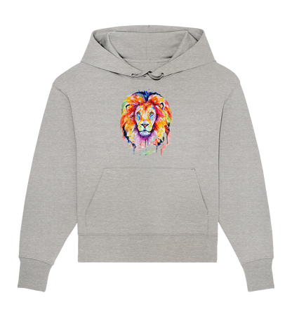 Bunter Löwe - Organic Oversize Hoodie