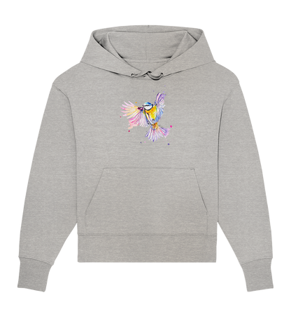 Motiv Blaumeise - Organic Oversize Hoodie