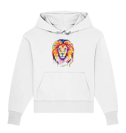 Bunter Löwe - Organic Oversize Hoodie