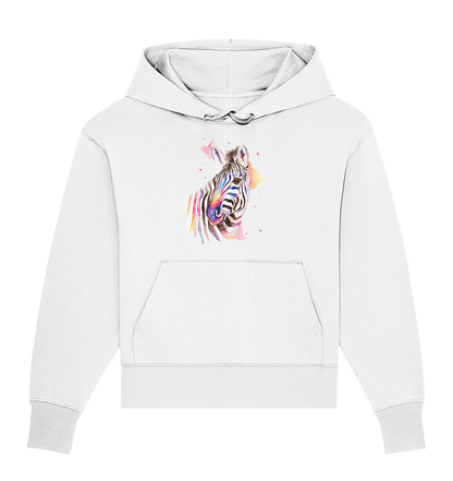 Buntes Zebra - Organic Oversize Hoodie