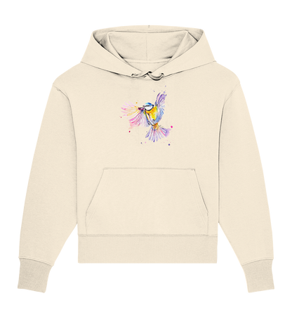 Motiv Blaumeise - Organic Oversize Hoodie