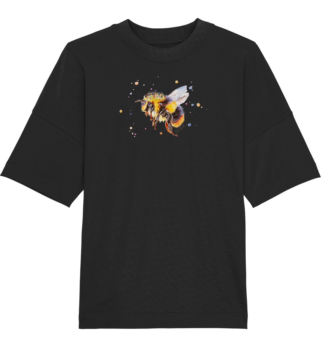 Blumenbiene - Organic Oversize Shirt