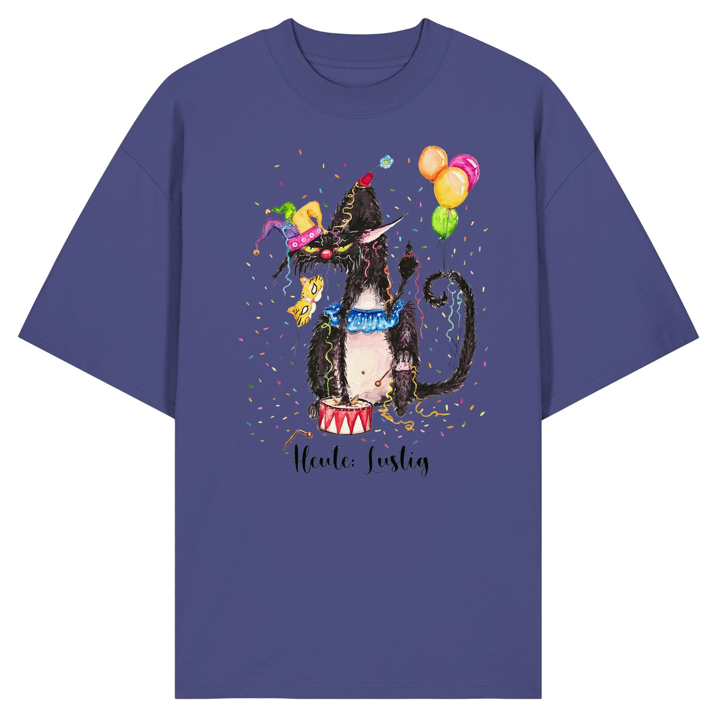 Lustige F*U-Cat  - Organic Oversize Shirt