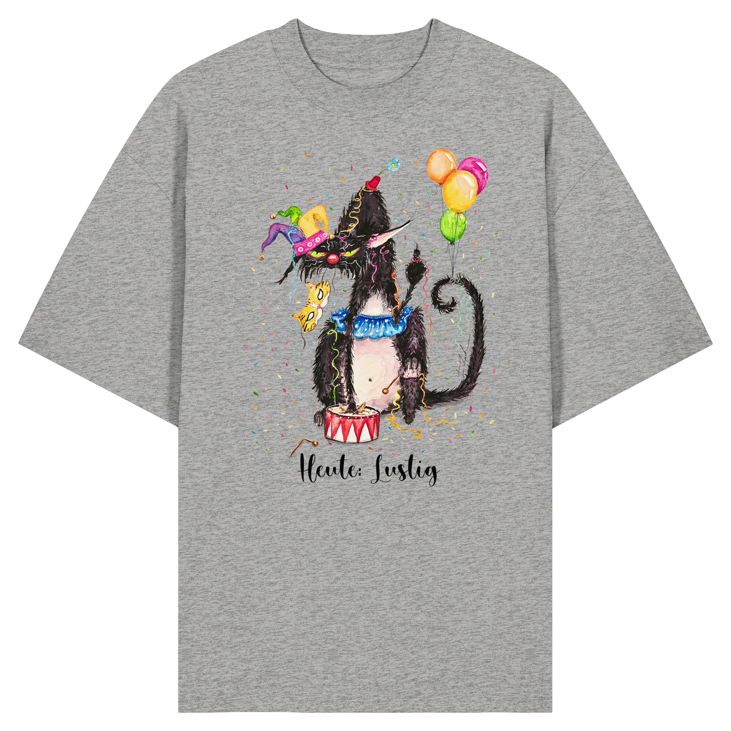 Lustige F*U-Cat  - Organic Oversize Shirt