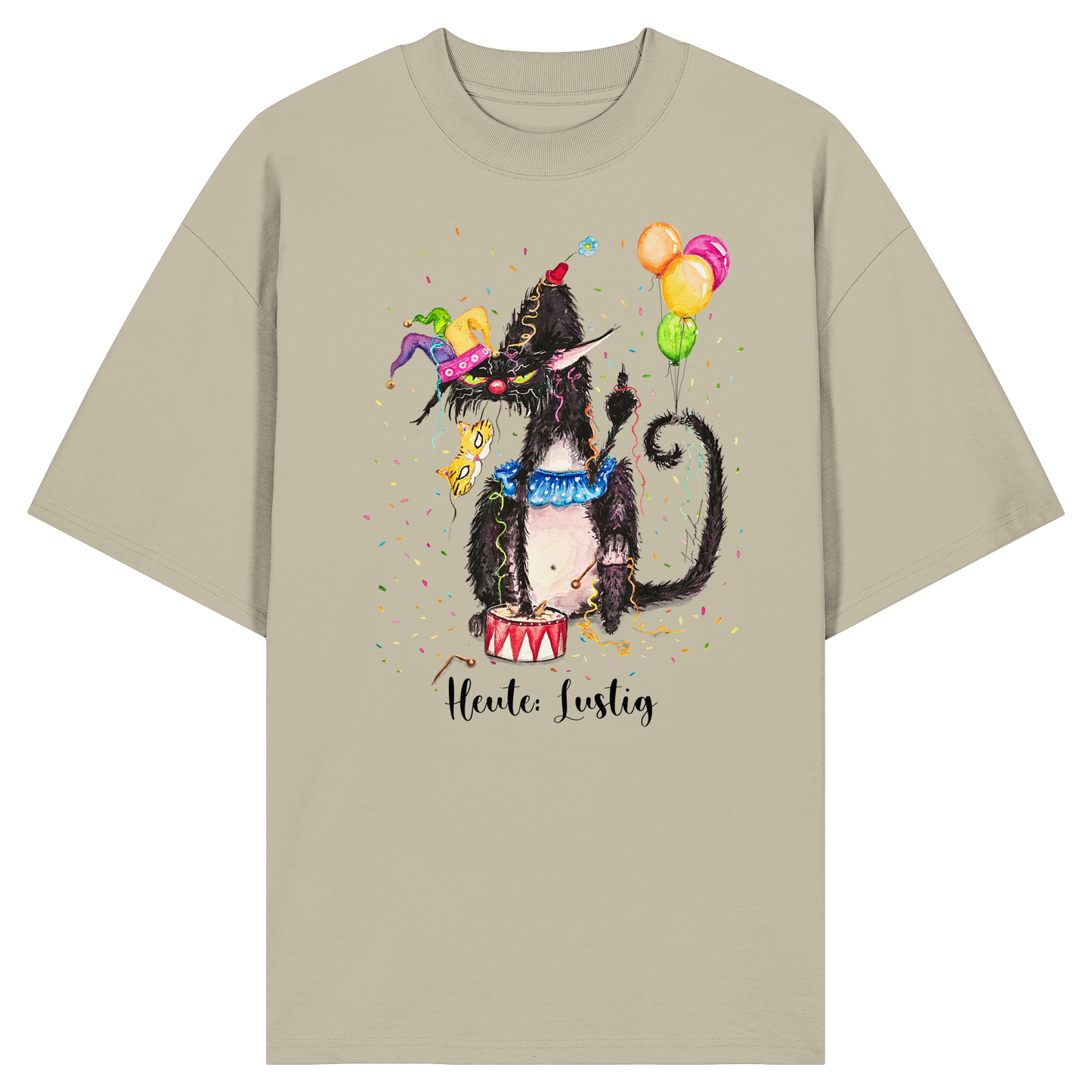 Lustige F*U-Cat  - Organic Oversize Shirt