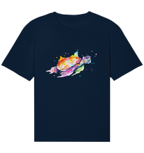 Lade das Bild in den Galerie-Viewer, Bunte Meeresschildkröte - Organic Relaxed Shirt
