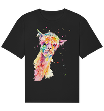 Lade das Bild in den Galerie-Viewer, Lustiges Alpaka - Organic Relaxed Shirt
