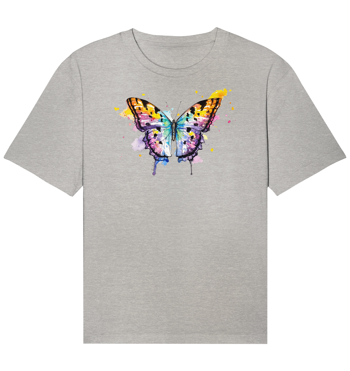 Bunter Schmetterling - Organic Relaxed Shirt