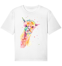 Lade das Bild in den Galerie-Viewer, Lustiges Alpaka - Organic Relaxed Shirt

