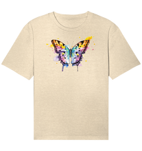Lade das Bild in den Galerie-Viewer, Bunter Schmetterling - Organic Relaxed Shirt

