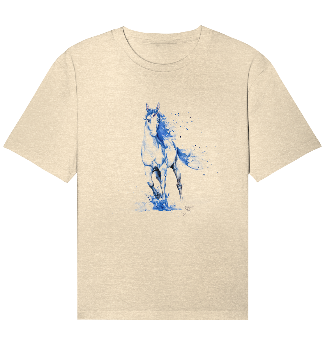 Blaues Einhorn - Organic Relaxed Shirt