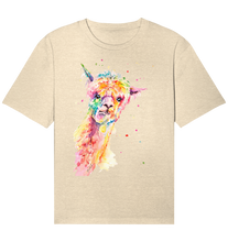Lade das Bild in den Galerie-Viewer, Lustiges Alpaka - Organic Relaxed Shirt
