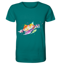 Lade das Bild in den Galerie-Viewer, Bunte Meeresschildkröte - Organic Shirt
