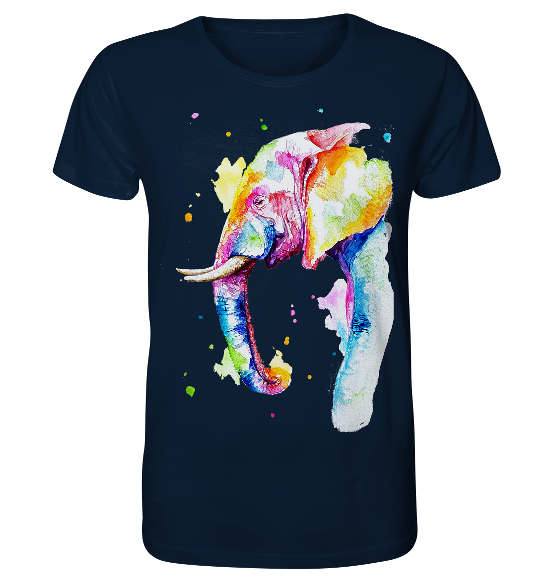 Bunter Elefant - Organic Shirt