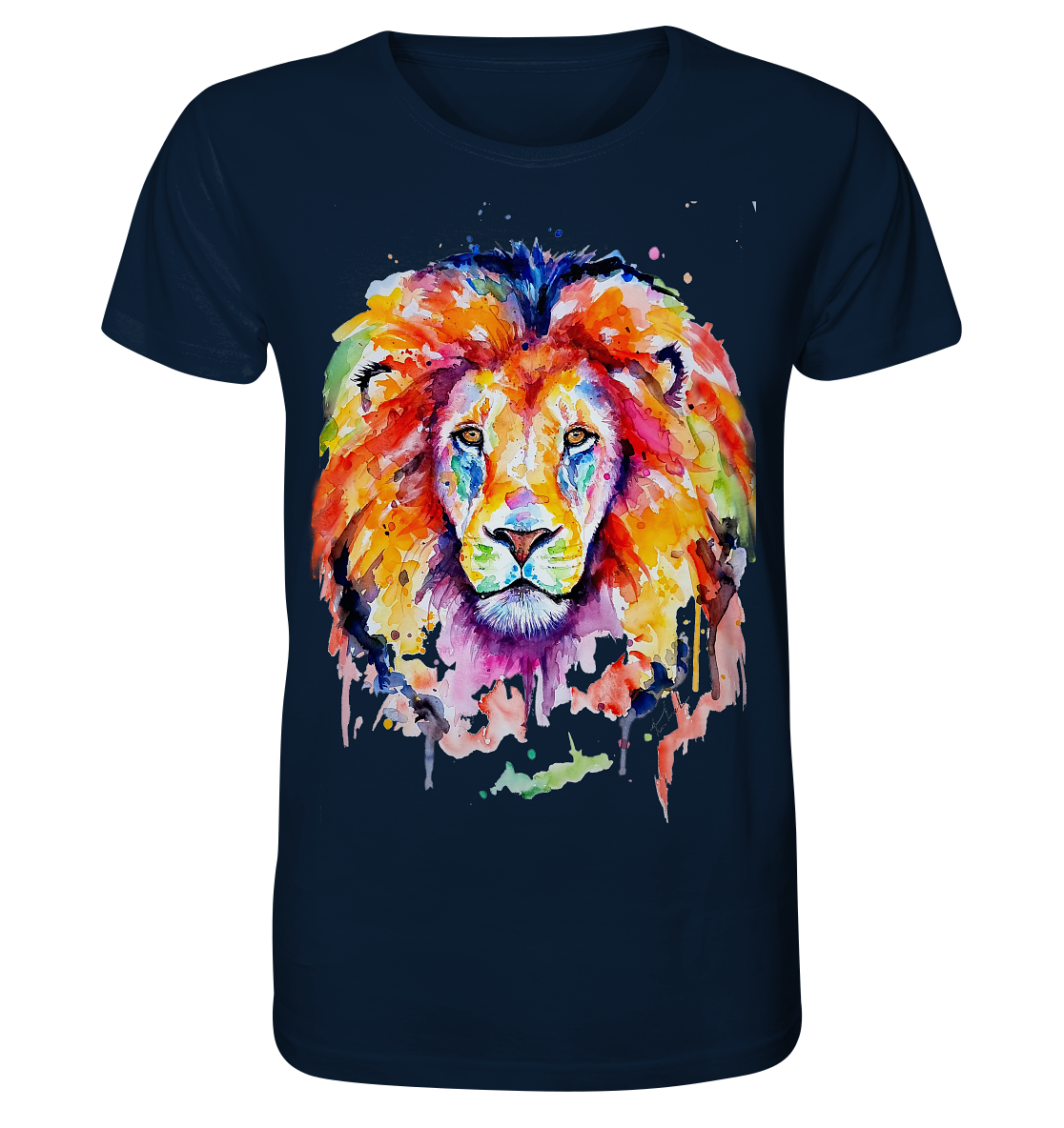 Bunter Löwe - Organic Shirt
