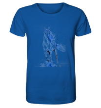 Lade das Bild in den Galerie-Viewer, Blaues Einhorn - Organic Shirt
