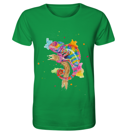 Buntes Chamäleon  - Organic Shirt