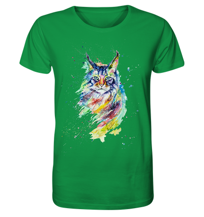 Bunte Katze - Organic Shirt
