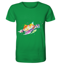 Lade das Bild in den Galerie-Viewer, Bunte Meeresschildkröte - Organic Shirt
