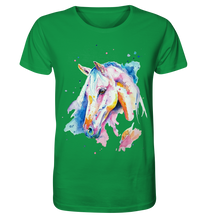 Lade das Bild in den Galerie-Viewer, Buntes Pferd - Organic Shirt
