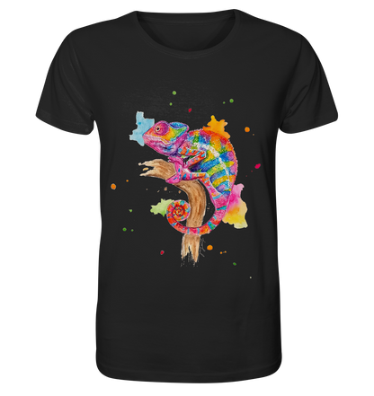 Buntes Chamäleon  - Organic Shirt