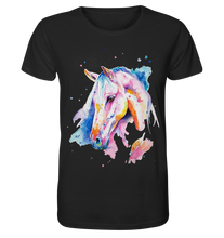 Lade das Bild in den Galerie-Viewer, Buntes Pferd - Organic Shirt
