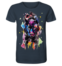 Lade das Bild in den Galerie-Viewer, Bunter Panther - Organic Shirt
