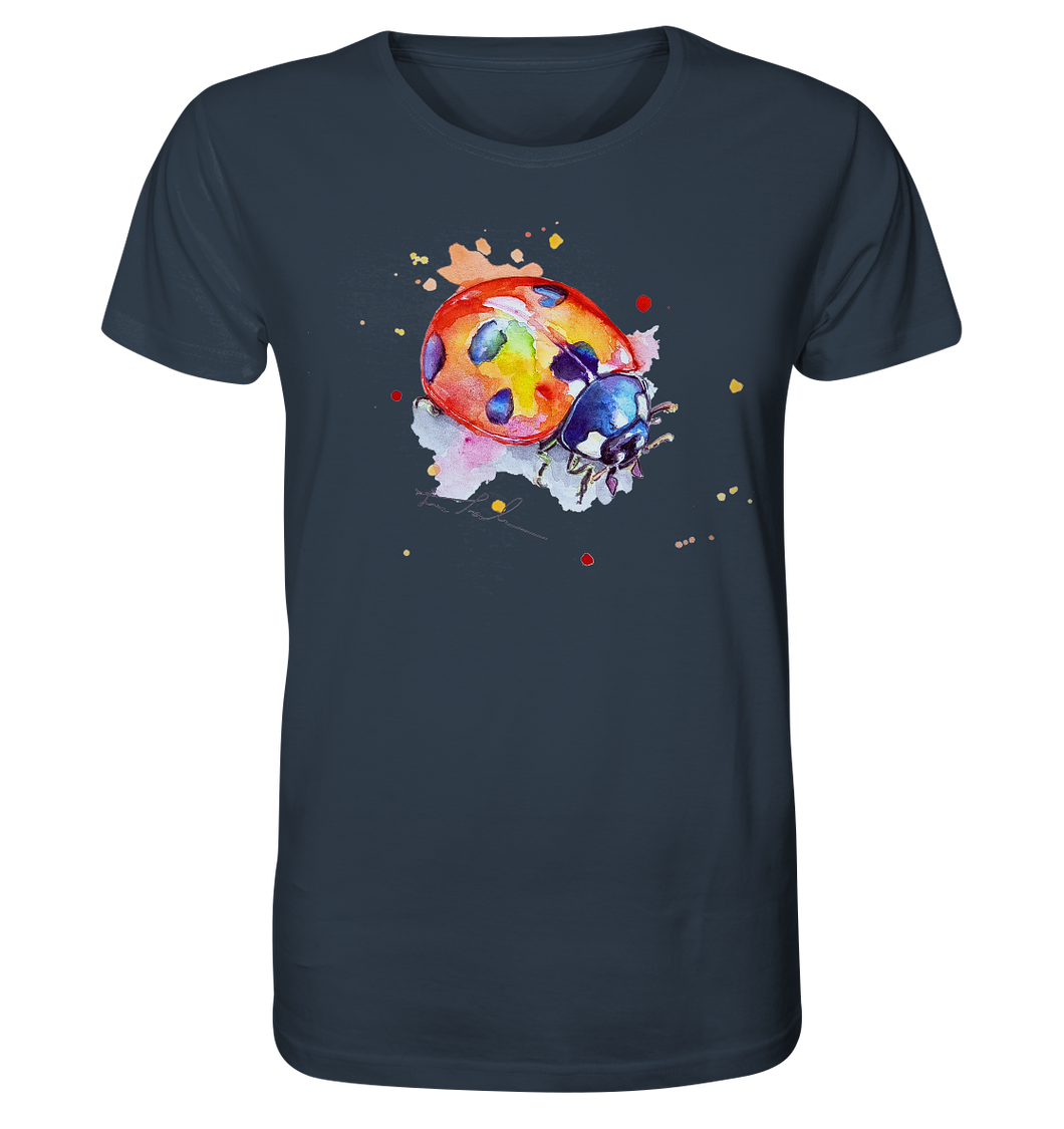 Bunter Marienkäfer - Organic Shirt