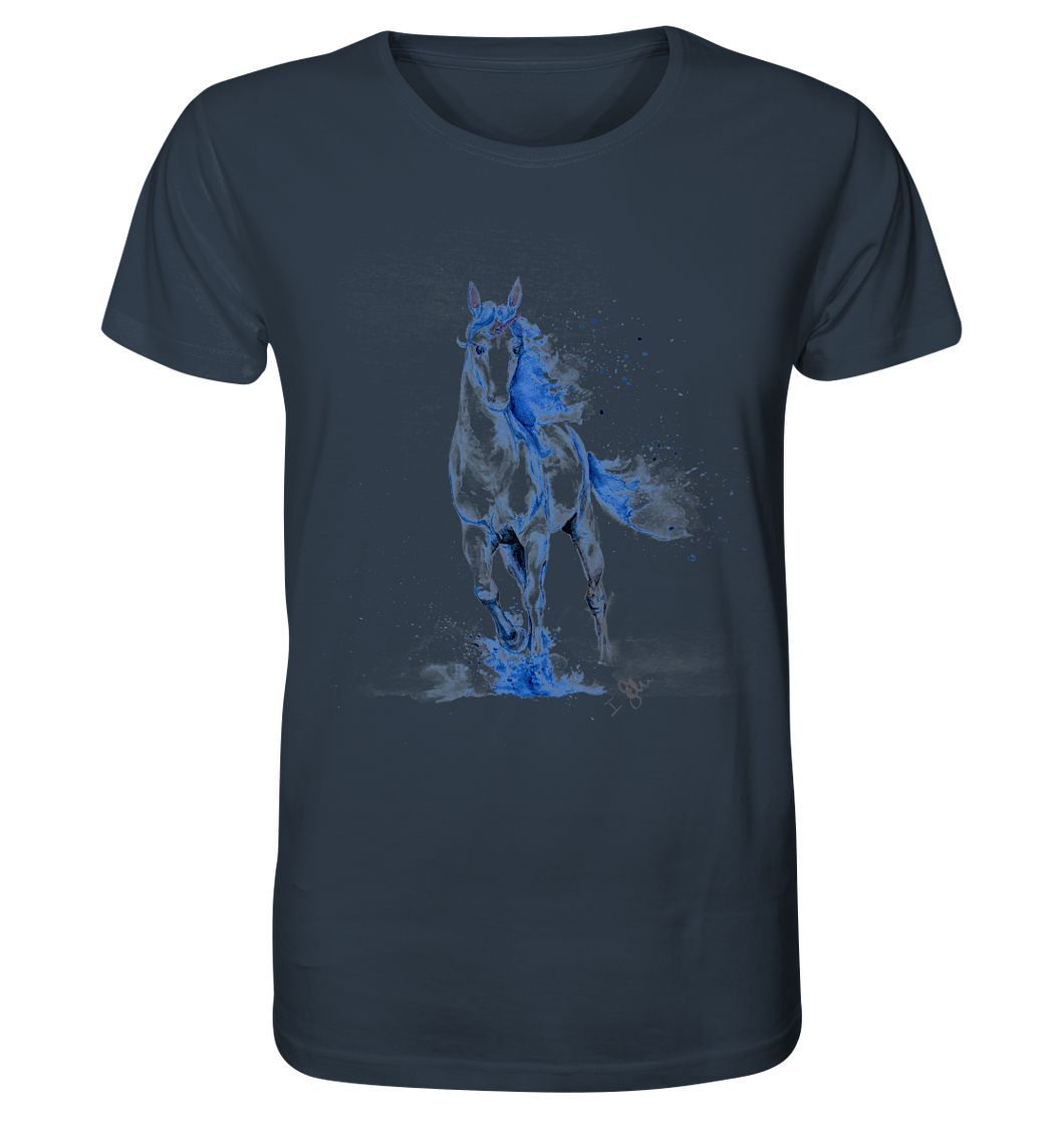 Blaues Einhorn - Organic Shirt