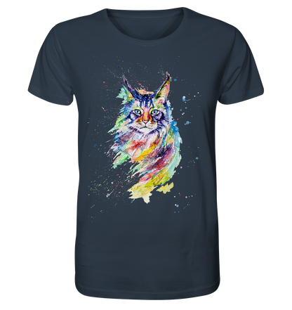 Bunte Katze - Organic Shirt