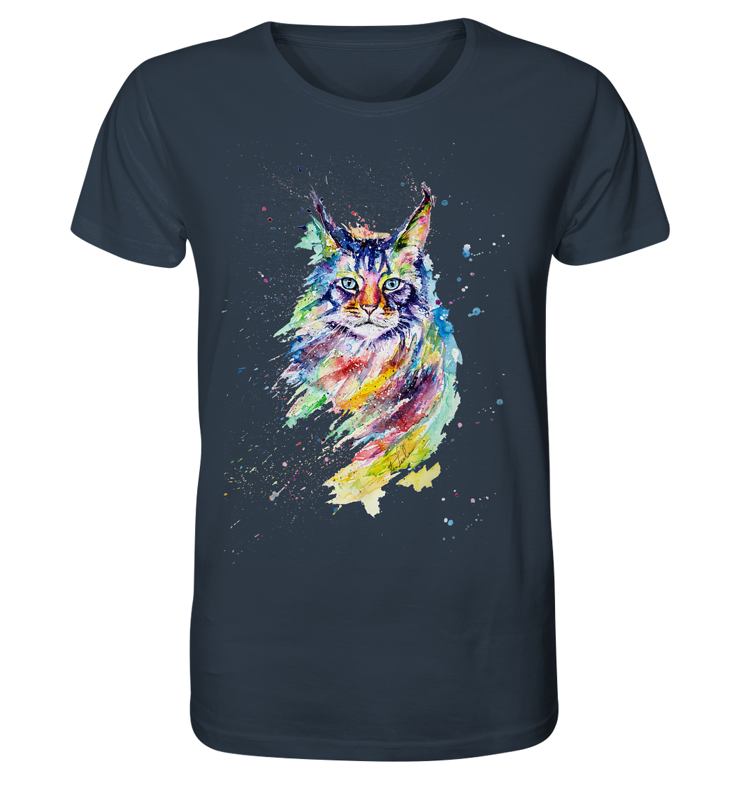 Bunte Katze - Organic Shirt
