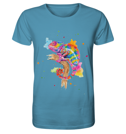 Buntes Chamäleon  - Organic Shirt