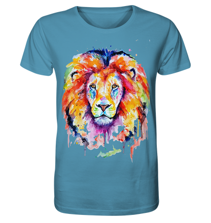 Bunter Löwe - Organic Shirt