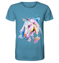 Lade das Bild in den Galerie-Viewer, Buntes Pferd - Organic Shirt
