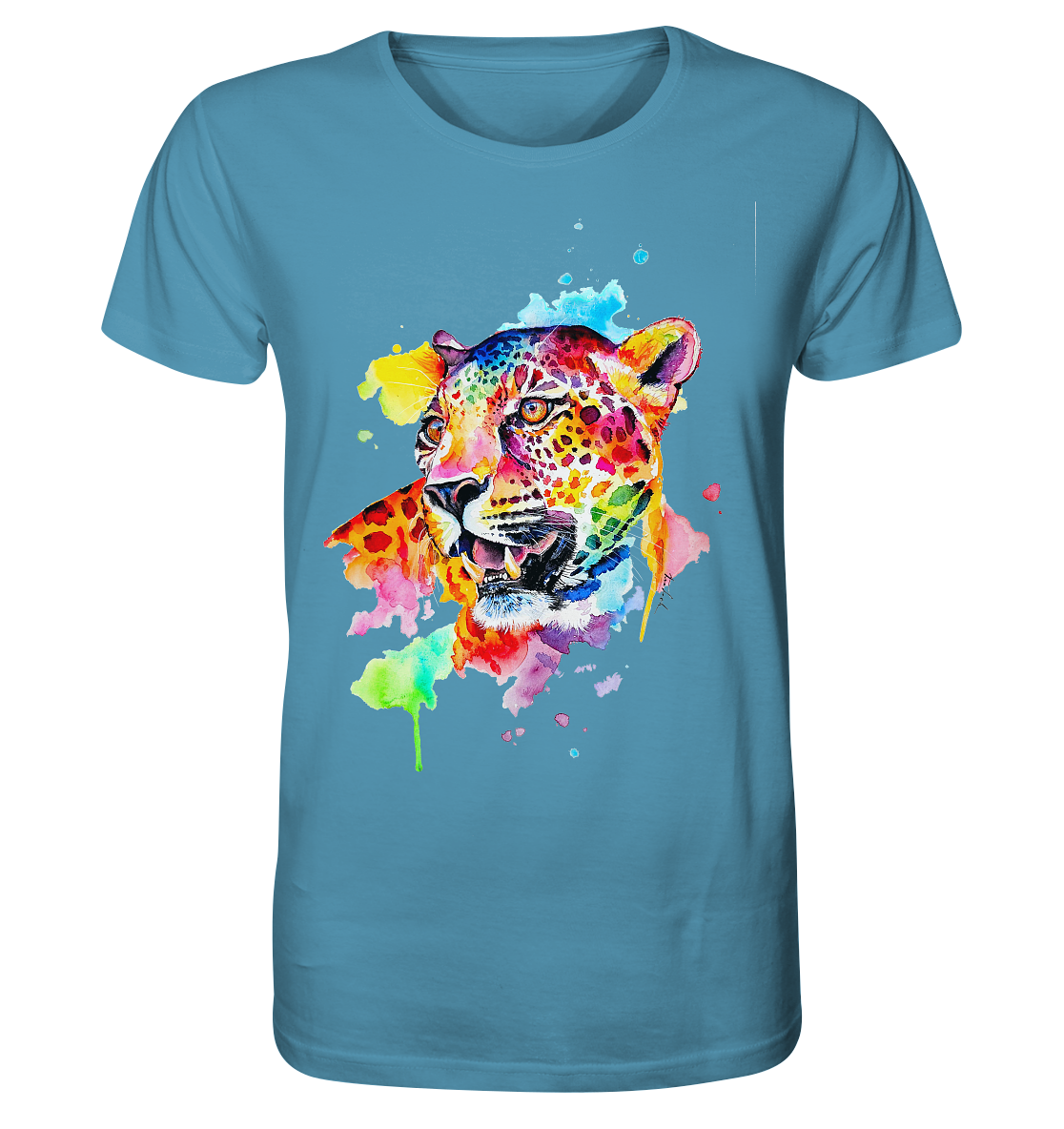 Bunter Leopard  - Organic Shirt