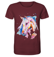 Lade das Bild in den Galerie-Viewer, Buntes Pferd - Organic Shirt
