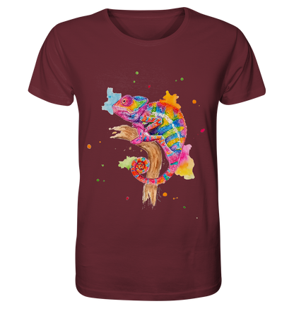 Buntes Chamäleon  - Organic Shirt