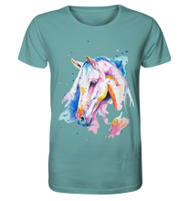 Lade das Bild in den Galerie-Viewer, Buntes Pferd - Organic Shirt
