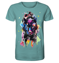 Lade das Bild in den Galerie-Viewer, Bunter Panther - Organic Shirt
