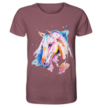 Lade das Bild in den Galerie-Viewer, Buntes Pferd - Organic Shirt
