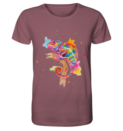 Buntes Chamäleon  - Organic Shirt
