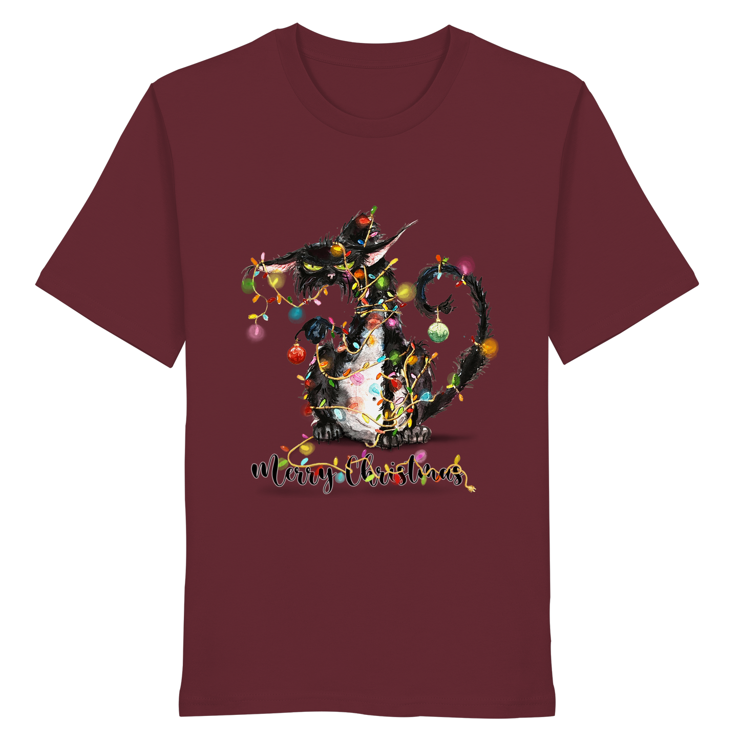 Fook-Du-Cat - Merry Christmas - Organic Shirt