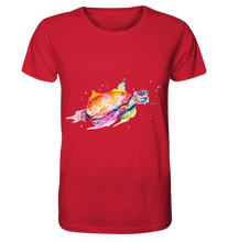 Lade das Bild in den Galerie-Viewer, Bunte Meeresschildkröte - Organic Shirt
