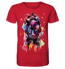 Lade das Bild in den Galerie-Viewer, Bunter Panther - Organic Shirt
